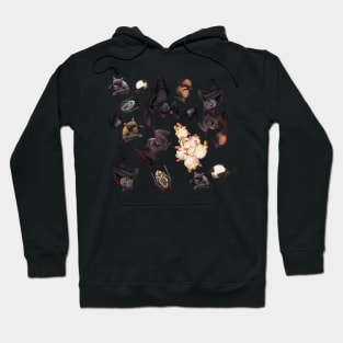 Bats Bats all over v2 Hoodie